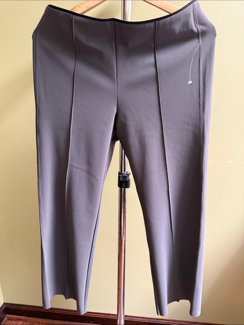 Athleta Gray Dress Pants with Front Seams
